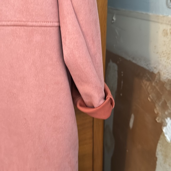 Primark moleskin duster jacket. Salmon XL. Bought in London. - Picture 4 of 7